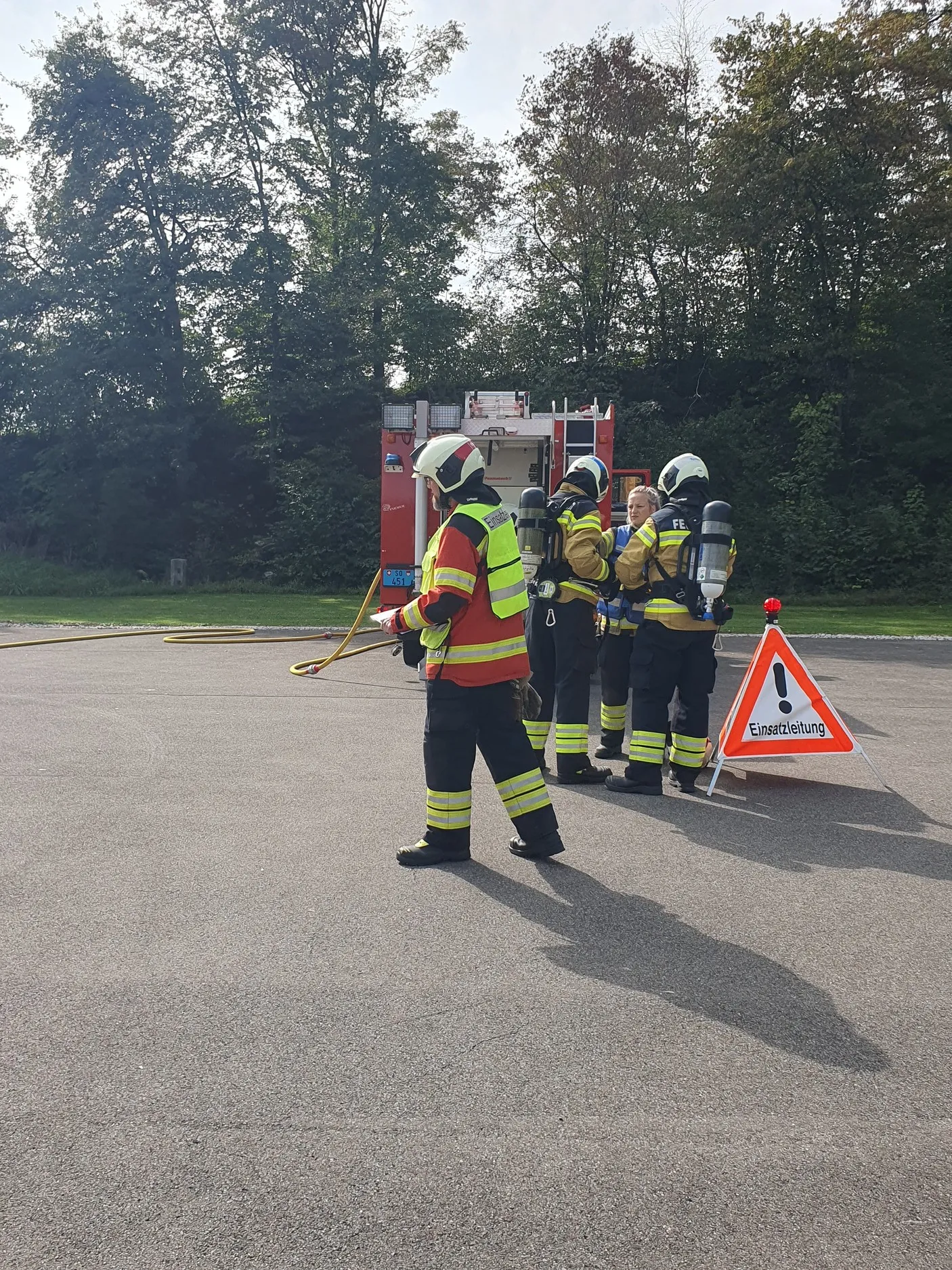 Hauptübung 2023 - Zusammenarbeit