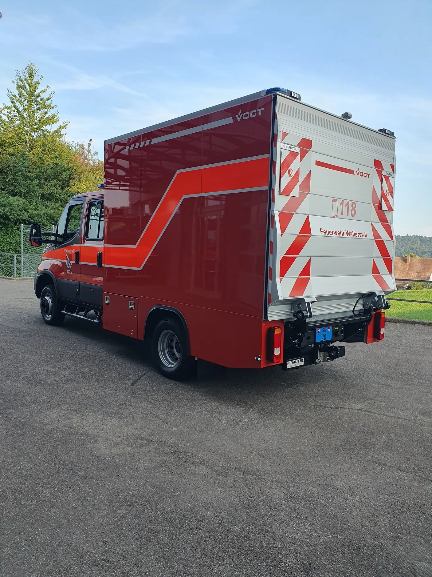 Neues Iveco Fahrzeug - Außenansicht