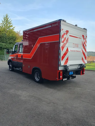 Neues Iveco Fahrzeug - Außenansicht