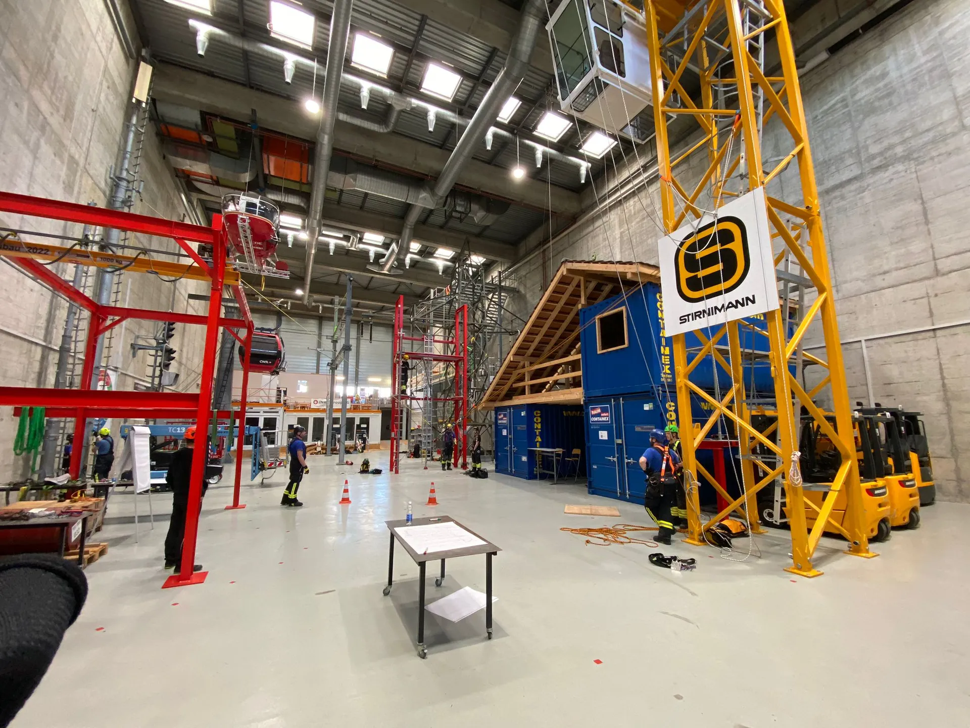 Kletterhalle Training