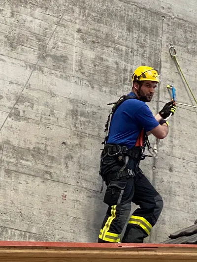 Absturzsicherung Durchführung