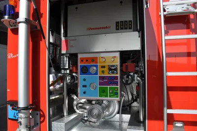 Kleintanklöschfahrzeug Walterswil - Im Einsatz