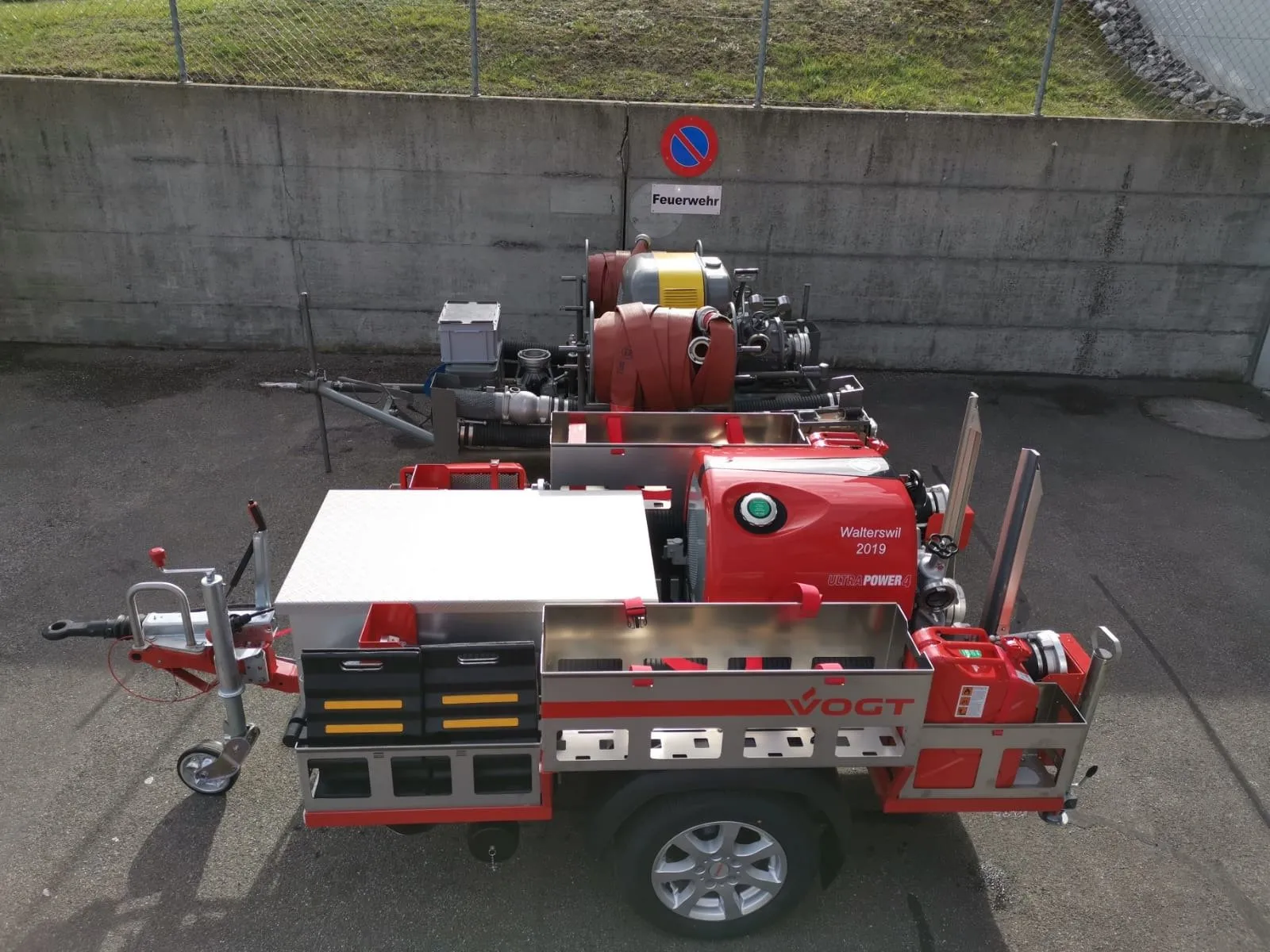 Motorspritze Vogt/Ziegler Walterswil - Im Einsatz