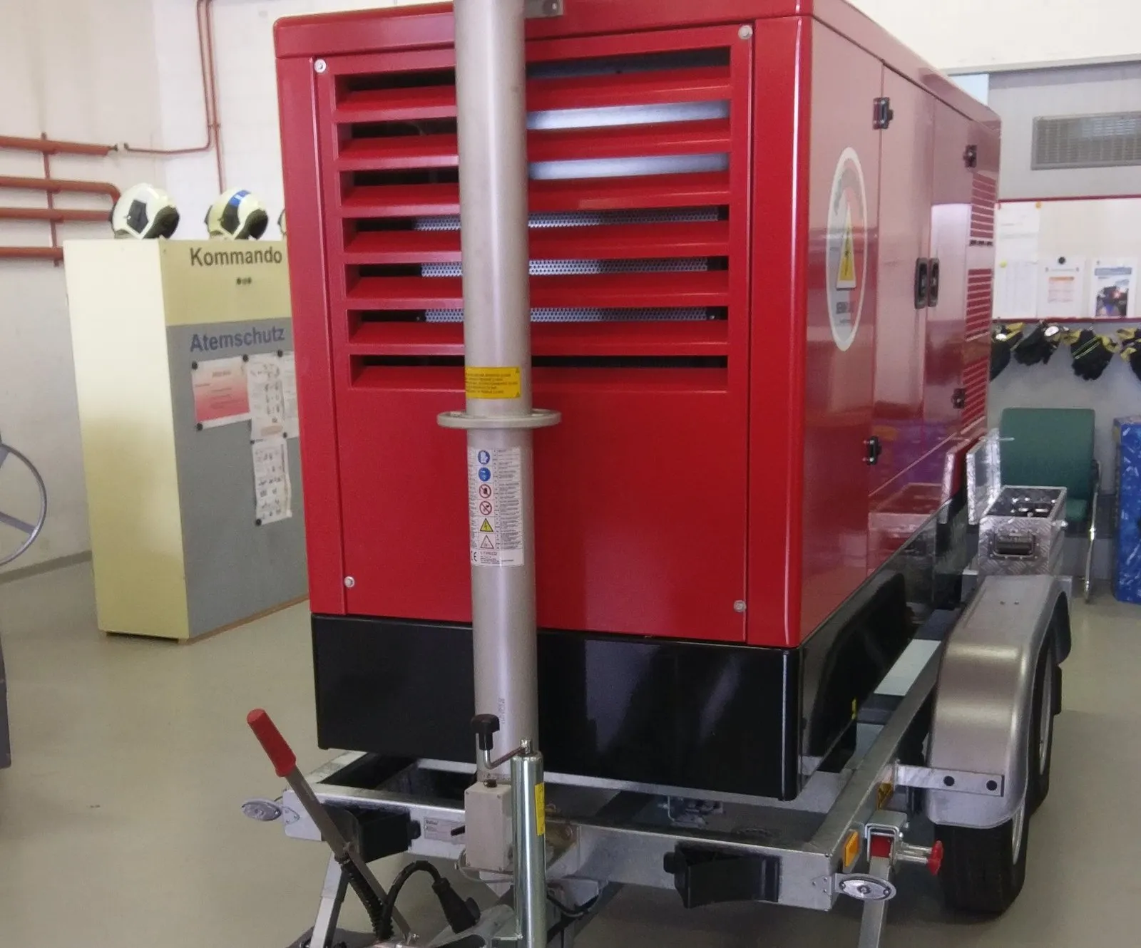 Notstromaggregat SGV Walterswil - Anschlüsse