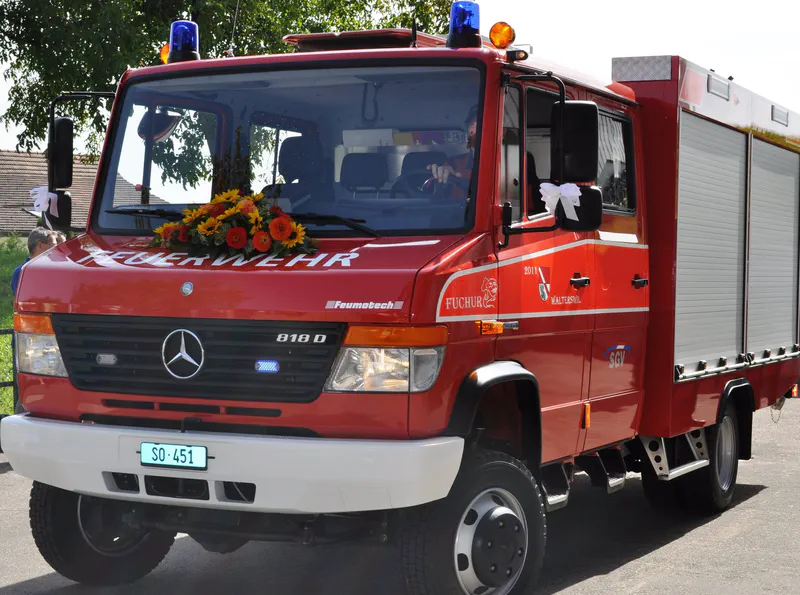Kleintanklöschfahrzeug Walterswil - Seitenansicht